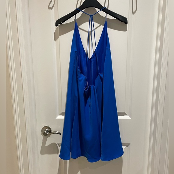 Vivid royal blue mini dress - Picture 2 of 2